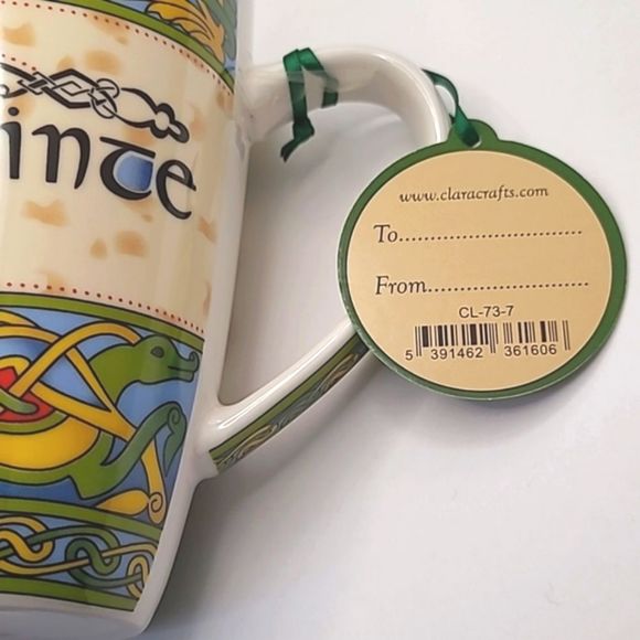 Royal Tara Irish Slainte GoodHealth Mug Tea Cup Coffee Mug Bone China 14oz - Picture 5 of 5